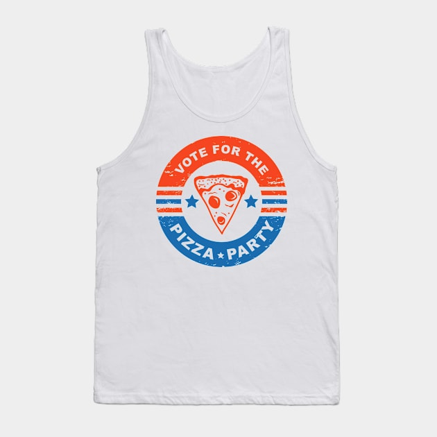 Vote for the Pizza Party Tank Top by obillwon